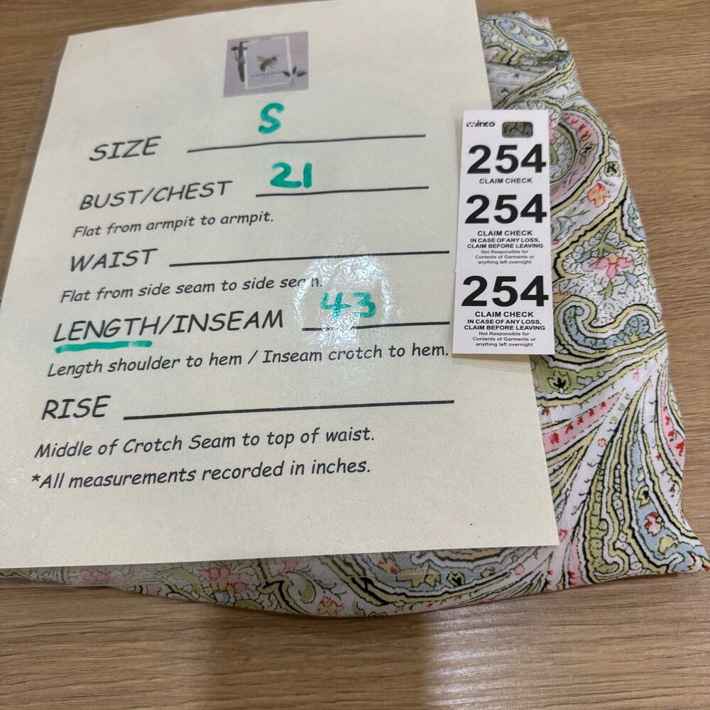 Anthropologie Green and Pink Paisley Robe - Picture 14 of 15